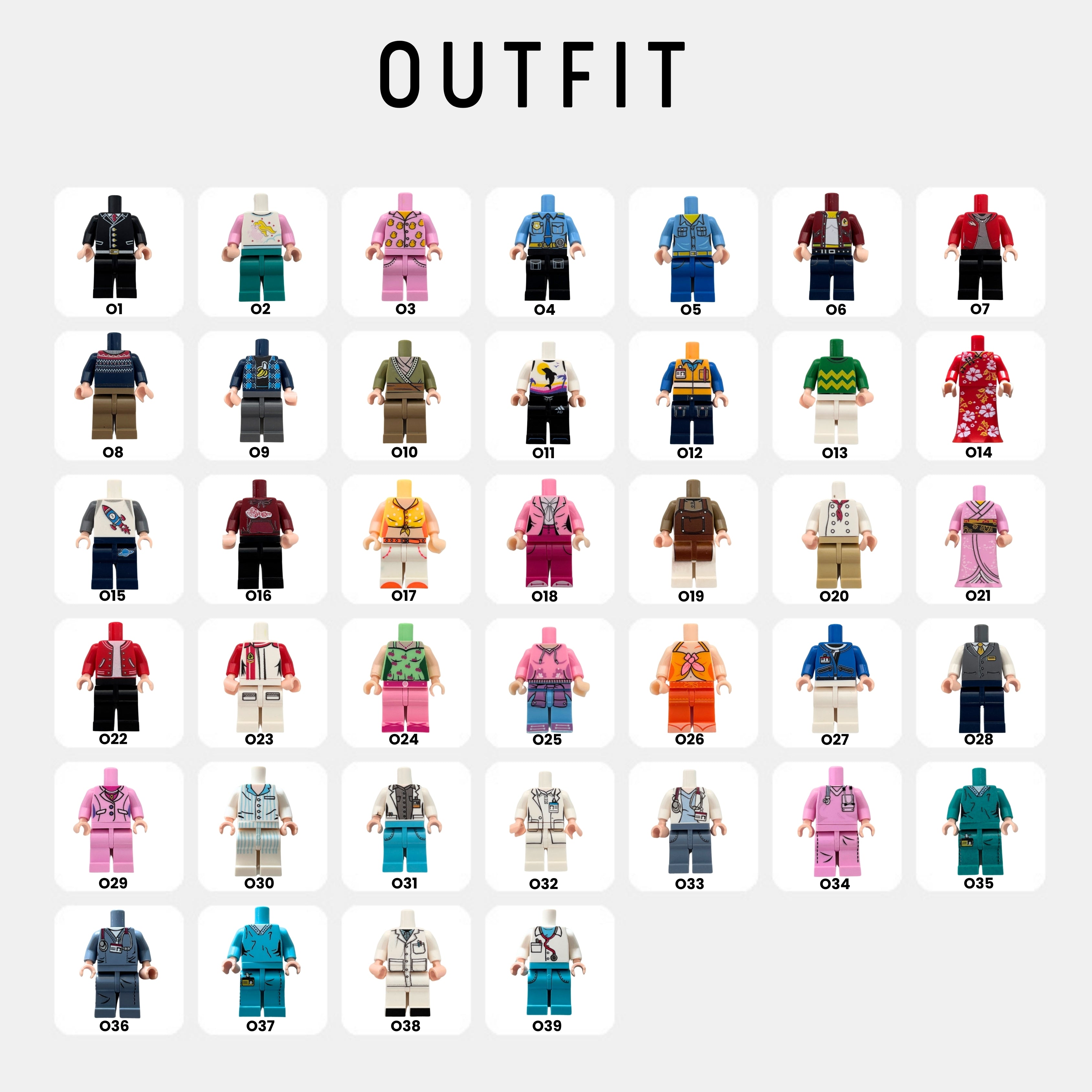 Personalized Minifigures with Frame