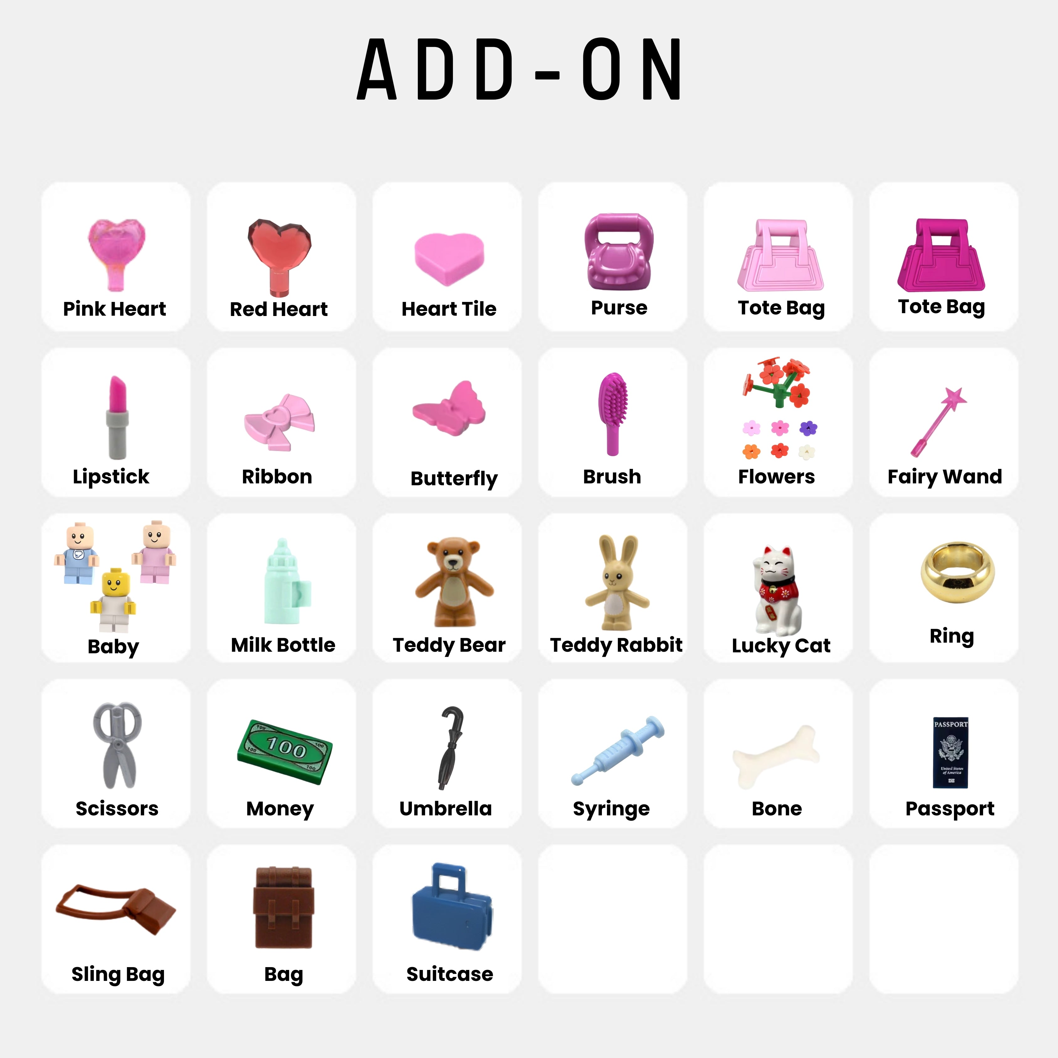 Personalized Minifigures with Frame