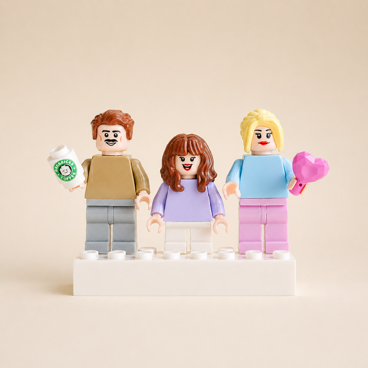 Custom Minifigures with Family Set