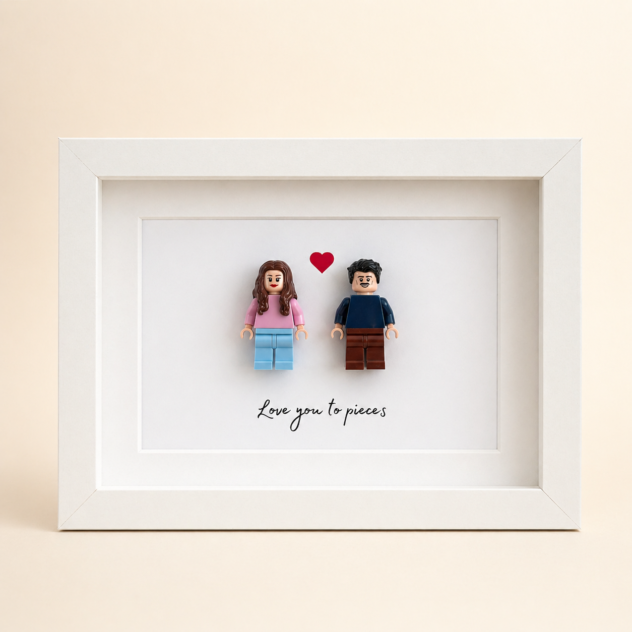 Personalized Minifigure Frame