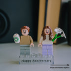 Custom Minifigure Couple Set