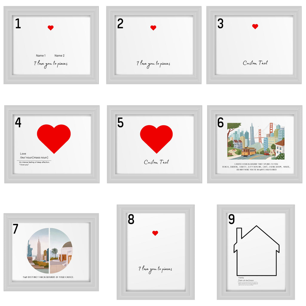 Framed minifigure customization options. How to design personalized figures in display frames.