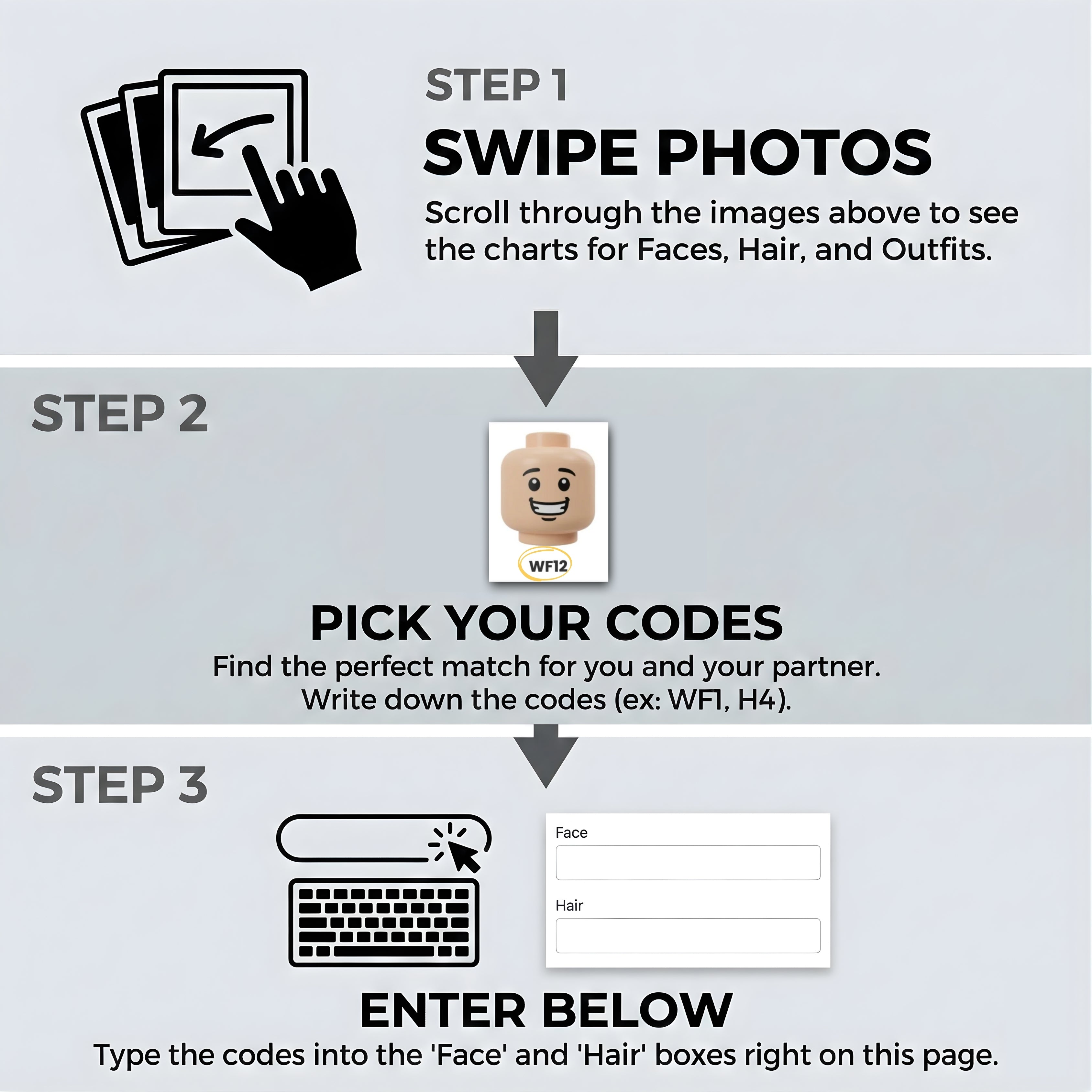 Personalized Minifigures with Frame